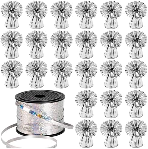 24 PCS Balloon Weights Metallic Anchor, Balloon Holder Heavy Weights by KVCSYAW