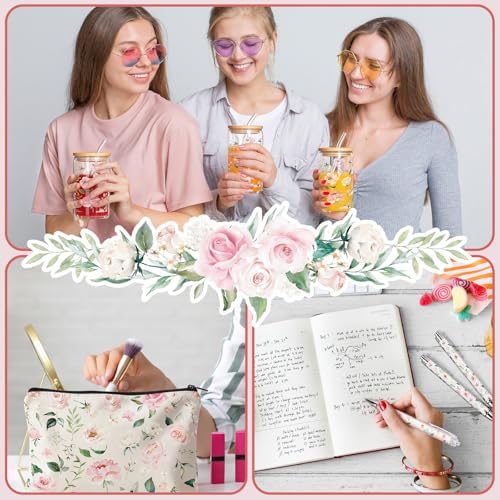 LemonRoad 24 Pcs Pink Floral Gift Sets Bulk with Gift bags for women - Image 5