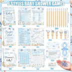 Sherr 476 Pcs Under the Sea Baby Shower Games Sets, 9 Styles Activities - Image 3