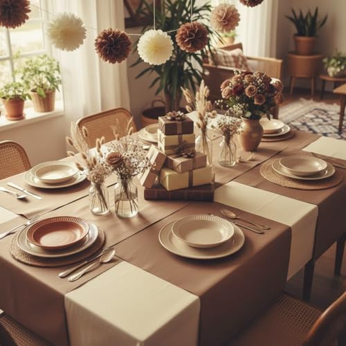500 Sheets Kraft Brown Tissue Paper 15 x 20 Inch for Fall Harvest Gift Bags - Image 5