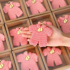 LemonRoad 15 Pcs Baby Shower Favors for Boy or Girl Baby Shower Prizes for Guests Sweater Refrigerator Magnet with Box Coat Hangers Acrylic Feet for Thank You Gifts Gender Reveal Baptism Party(Pink) by Unknown