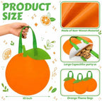 Tranqun 36 Pcs Orange Party Favor Bags with Handle Little Cutie Baby Shower - Image 2