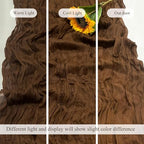 12Pack Brown Cheesecloth Table Runner 20x120 inch Gauze Table Runner - Image 5