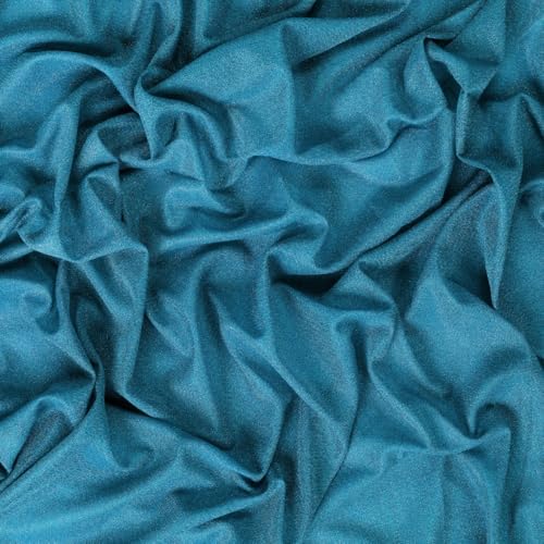 Pack of 15 Yard Chiffon Drapery Fabric, 60" Wide, Multiuse - Dark Teal - Image 5