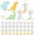 Demissle 40 Sets Dinosaur Soap Party Favors Bulk, Mini Handmade Dino Soaps by Demissle