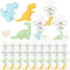 Demissle 40 Sets Dinosaur Soap Party Favors Bulk, Mini Handmade Dino Soaps by Demissle