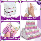 Yinder 120 Pack Christian Bible Verse Travel Tissues 3 Ply Cross - Image 4