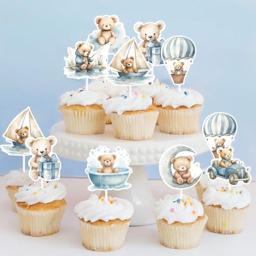 DataMoon We Can Bearly Wait Baby Shower Decorations for Boy - Image 6