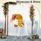 Easel Stand for Sign, Classic, White, 2 Pcs - Image 5
