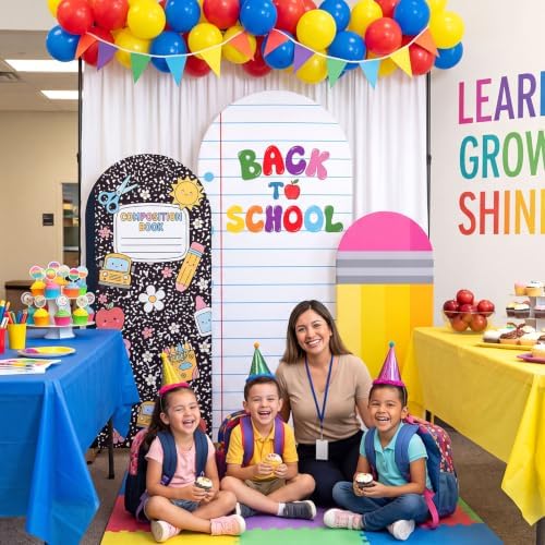 3 Set Back to School Arch Backdrop Covers 4ft 5ft 6ft - Image 6
