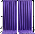 40ftx10ft Wrinkle Free Purple Backdrop Curtain - 10 Feet Photography Backdrop Drapes, Silky Polyester Back Drop Cloth for Wedding Baby Shower Balloon Arch Background by Unknown