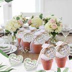 30 Terracotta Pot Sets, Greenery Party Favors for Guest Bulk - Image 5