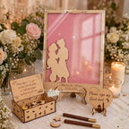 Wedding Guest Book Alternative, Arabian Nights Genie Lamp Drop Box, Custom - Image 3