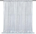 Silver Sequin Backdrop Sequin Wedding Photo Curtains 10ft x 10ft by QueenDream