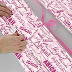 AOFUN Birthday Wrapping Paper - Personalized Gift Wrapping Paper for Men - 1st Birthday - 3 Rolls, 58" x 23" Each - Image 4