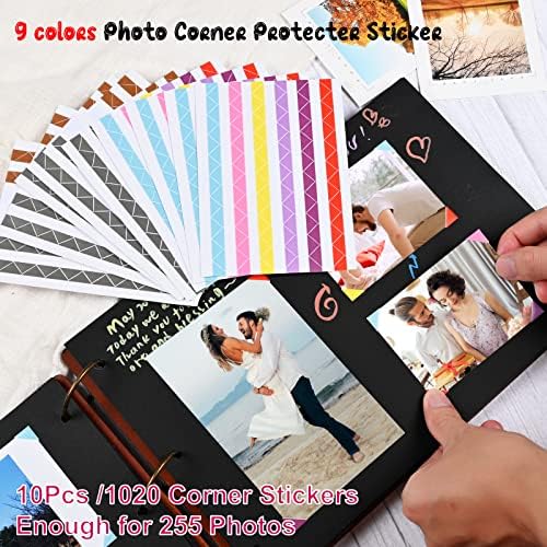 Giiffu Travel Scrapbook Album Photo Album Scrapbook - Image 4