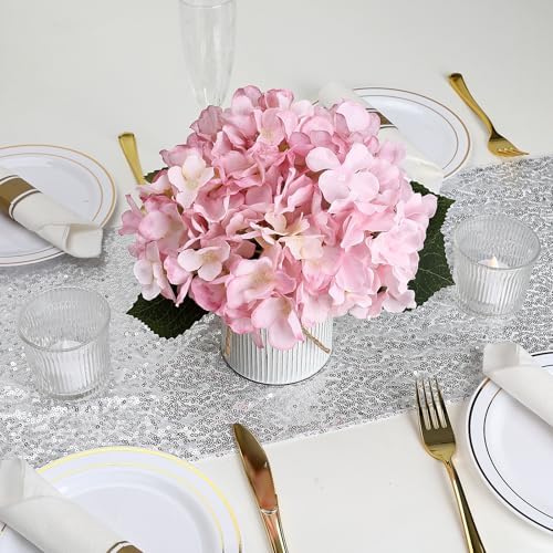 Pink Flower Table Centerpieces - Set of 6 - Image 7
