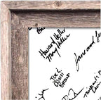 BARNWOODUSA Wedding Guest Signature Frame 8x10 Photo, 10-Opening, 18x24 - Image 3