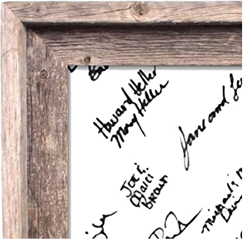 BARNWOODUSA Wedding Guest Signature Frame 8x10 Photo, 10-Opening, 18x24 - Image 3