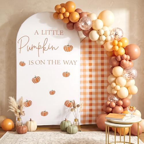 Moukeren a Little Pumpkin on The Way Arch Backdrop Cover by Moukeren