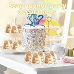 50Pack Bear Bottle Opener Keychain Baby Shower Return Favors for Guests Bear Bottle Opener with Organza Bags Tags for Birthday Wedding Decoration Return Gift Souvenirs - Image 4