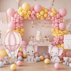 3 Pcs Pink Elephant Baby Shower Birthday Decorations Large Cutouts Gender Reveal Sign 1st Birthday Party Centerpieces for Baby Shower Party Supplies Photo Booth Props Backdrops Decor - Image 4