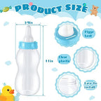 Tessco for you 4 Pcs 11in Jumbo Baby Bottle Bank Baby Shower, Blue - Image 2