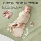 Momcozy Swaddles for Newborns, Quiet Fastener Swaddle for Infant 0-3 Months - Image 5