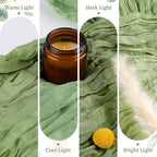 6 Pack Sage Green Cheesecloth Table Runner 35×120Inch Fall Boho Home Decor - Image 5