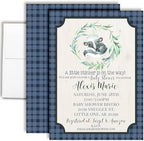Custom Baby Shower Invites Boy Skunk Baby Shower Invitations 20 5x7 Custom Personalized Skunk Shower Invites With Envelopes - Unique Little Stinker Baby Skunk Theme Shower Cards by AmandaCreation