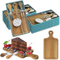 12 Sets Bridal Shower Game Prizes, Mini Charcuterie Boards, Acacia Wooden by AZEAM