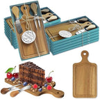 12 Sets Bridal Shower Game Prizes, Mini Charcuterie Boards, Acacia Wooden by AZEAM