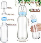 Trelaco 12 Pcs Safari Baby Shower Games Bottle Chug Wooden Sign Set - Image 4
