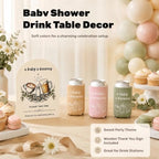 49 Pcs A Baby Is Brewing Baby Shower Favors for Guests, Can Cooler Sleeves - Image 6