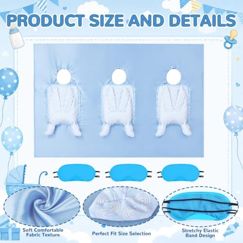 Mindsoft Baby Shower Games Party Favors Feed Me Baby Shower Games, Blue - Image 5