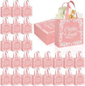 50 Pcs Cielito Lindo Party Favor Bags Reusable Pink Mexican Gift Bags Non Woven Platos De Barro Mexicanos Candy Bag Cinco De Mayo Goodie Bags with Handles for Fiesta Mexican Baby Shower Party Favors by Stuffygreenus