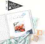 Lucy Darling Baby Memory Book – Celestial Skies | Luxury Baby First Year Book & Photo Album | Gender Neutral Keepsake Journal for Milestones, Memories & Photos | Thoughtful Pregnancy Gift - Image 3