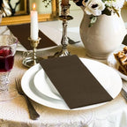 KAMMAK Napkins Disposable Coffee Cloth like Dinner Paper Napkins with Pocket 100 Pack Folded Luncheon Napkins Wedding Reception Bathroom Guest Hand Towel for Party Decoration, Kitchen,16.5 x 16.5 inch - Image 2