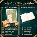 Wedding Guest Book Alternative, Enchanted Lantern Drop Box Sign-in Frame - Image 4