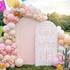 Mindsoft 2 Set Cielito Lindo Backdrop Cover 7.2ft 6.6ft Arch Pink - Image 5