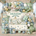 Dragon Baby Shower Decorations Kit, Baby Dragon Baby Shower Party Supplies by Bezkega