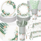 Ceenna Greenery Party Supply Decoration for 50, Sage Green by Ceenna