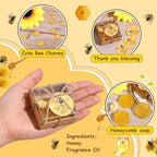 48 Set Bee Baby Shower Return Favors, Honeycomb Soap,Transparent - Image 2
