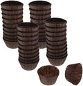 CybrTrayd No.3 Glassine Paper Approximately 2,500 Pieces – 15/16” Base, 5/8” Wall Candy Cups, Brown by CybrTrayd