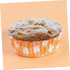 200Pcs round Paper Cupcake Wrappers, Heat Resistant Oil Proof Baking Cups - Image 3
