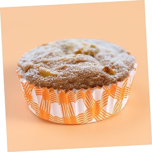 200Pcs round Paper Cupcake Wrappers, Heat Resistant Oil Proof Baking Cups - Image 3