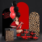 3 Pcs Happy Birthday Party Arch Cover Cheetah Print Birthday Decorations - Image 5