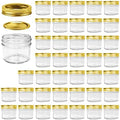 4 oz Glass Jars with Lids and Bands, 40 Pack Canning Jars by Encheng