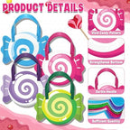 Sweetude 36 Pcs Candy Donut Bag for Party Favor Candyland Bags, Candy - Image 3