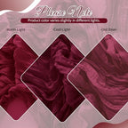 Burgundy Boho Cheesecloth Table Runner 12 Pack 17x108 Inch Sheer Gauze - Image 5